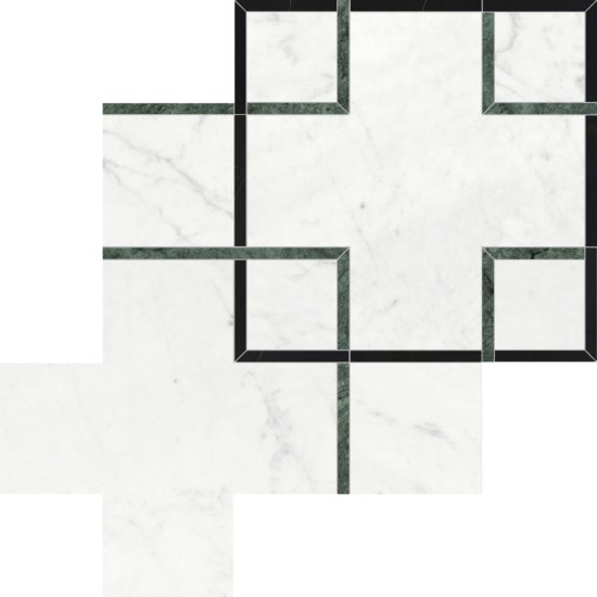 Utopio Schema Pine Mosaic | LA TERRA STONE