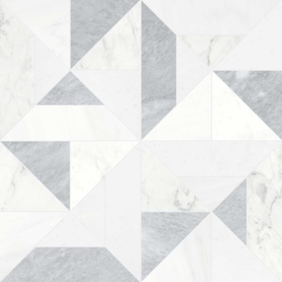 Utopio Tria Polar  Mosaic | LA TERRA STONE