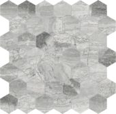 Volcana Notte 2 Hexagon Mosaic | LA TERRA STONE