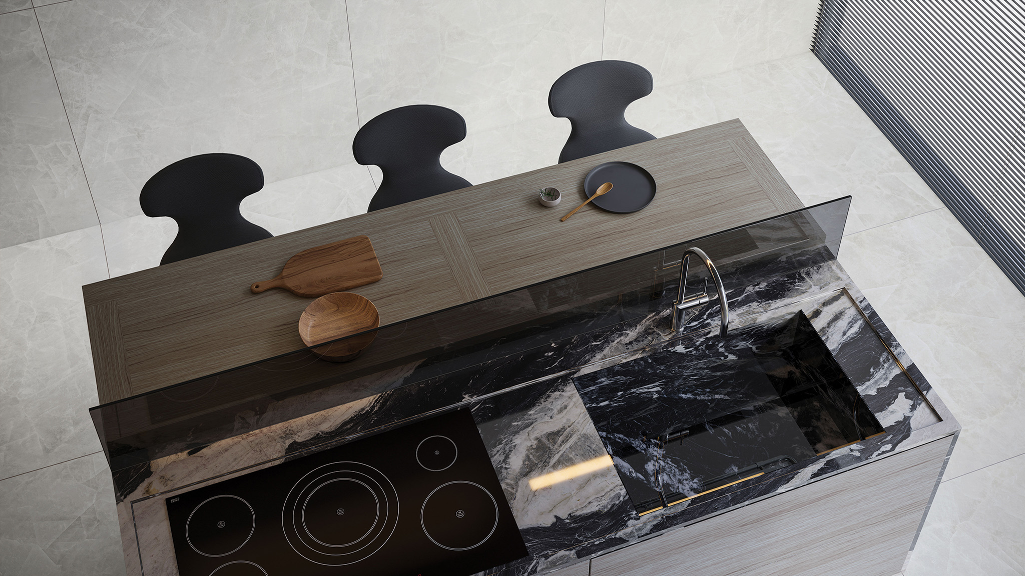 Royal Stoneworks CRYSTAL LUXE 2 | LA TERRA STONE