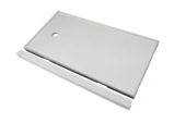 Shower Pan 30x60 Vivid White | LA TERRA STONE