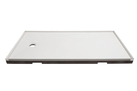 Shower Pan 30x60 Vivid White | LA TERRA STONE