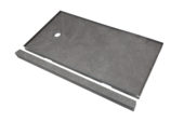 Shower Pan 32x60 Graphite Slate | LA TERRA STONE