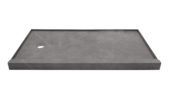 Shower Pan 32x60 Graphite Slate | LA TERRA STONE