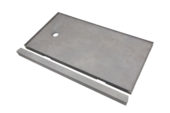 Shower Pan 32x60 Urban Concrete | LA TERRA STONE