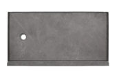 Shower Pan 36x60 Graphite Slate | LA TERRA STONE