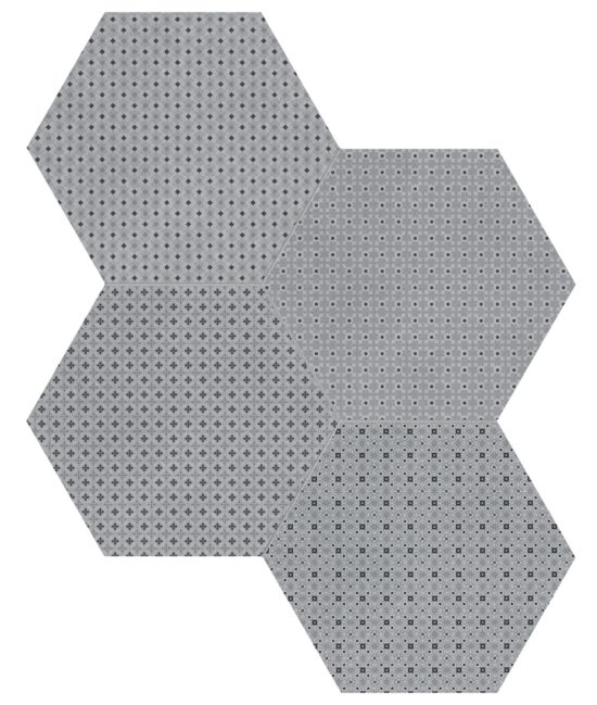 Tapestri 8.5 Cashmere Blend Hexagon | LA TERRA STONE