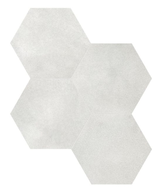 Tapestri 8.5 Grey Denim Hexagon | LA TERRA STONE